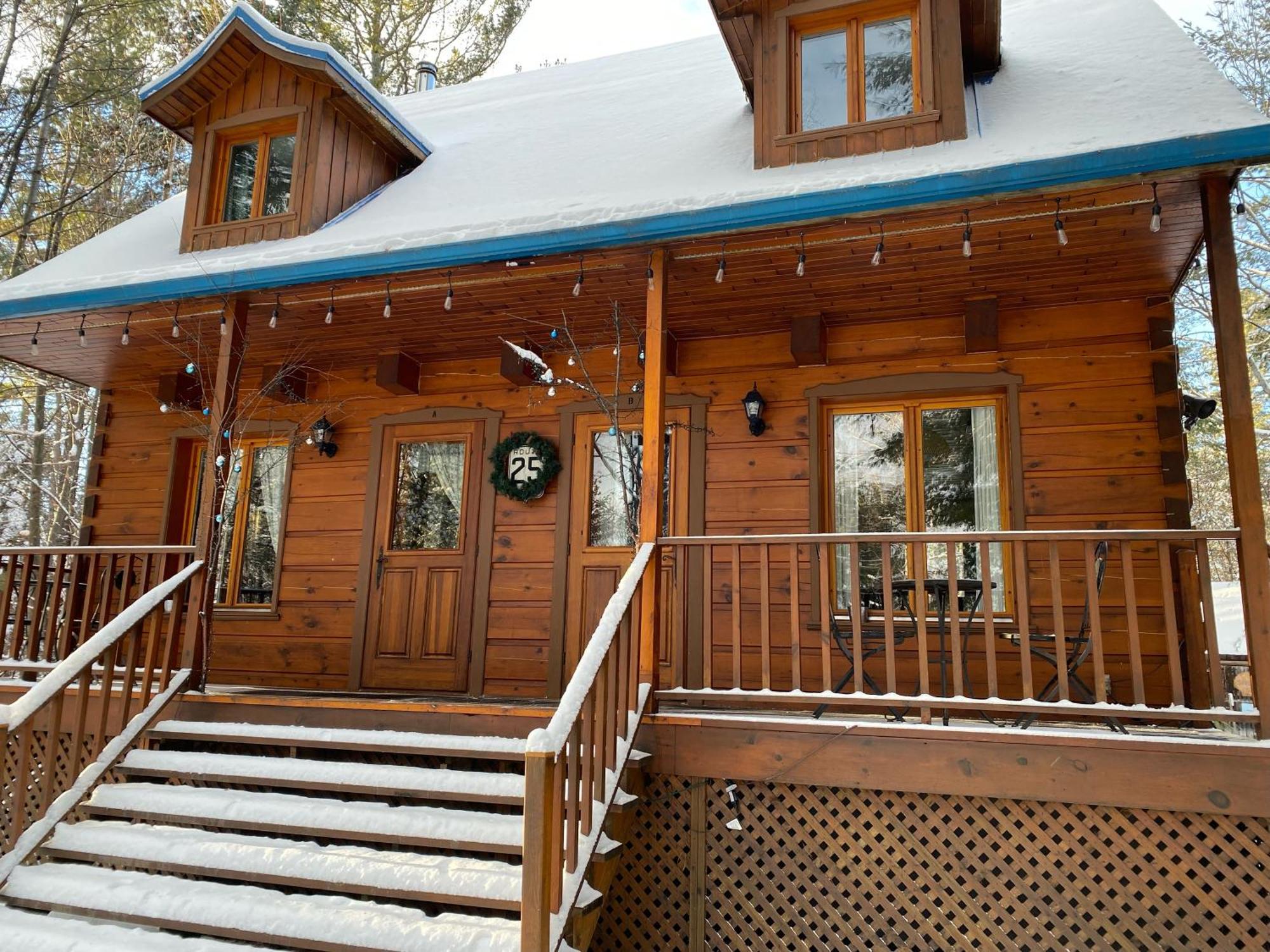 Les Chalets Sur Le Cap Saint Joachim Exterior foto